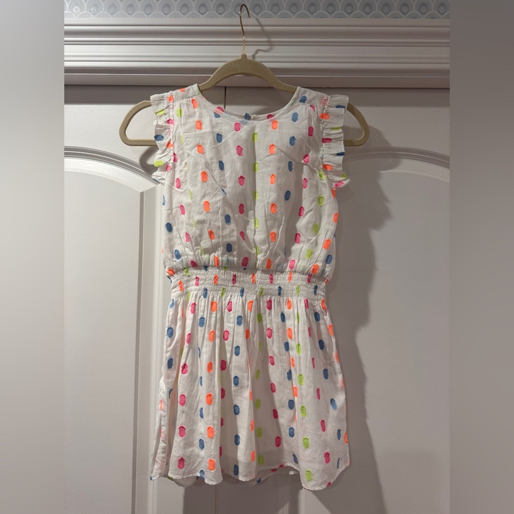 Colorful Polka Dot Kids Dress